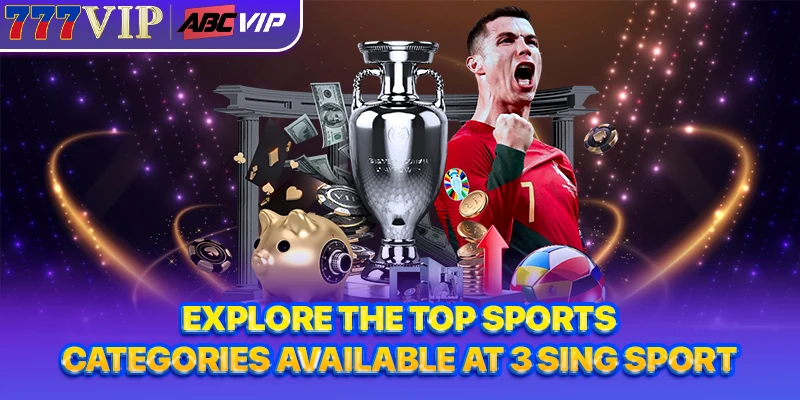 Explore the top sports categories available at 3 Sing Sport