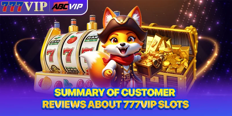 Summary of customer reviews about 777VIP Slots